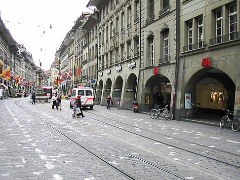 Straße der Berner Altstadt - Bern (Bern)